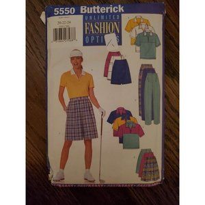 Butterick Unlimited Fashion Options 5550 20W-22W